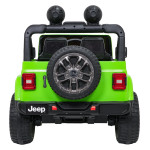 Elektrické autíčko Jeep Wrangler Rubicon Lift 4x4, 24V - zelené